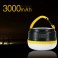PowerBank EY 3000mAh LED lamp žlutá