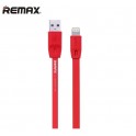 Kabel USB FullSpeed Lightning 1m červený