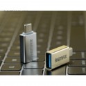 Redukce RA-OTG1 USB type C (M) - USB 3.0 (F) zlatá