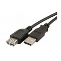 Propojovací kabel USB 2.0 AM-AF 1,8m