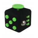 Antistresová kostka Cube černo-zelený