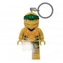 Zlatý Ninja LEGO Ninjago Legacy LED klíčenka