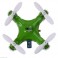Mini RC dron kvadrokoptéra CX10 zelený