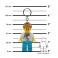 LEGO Iconic Doktorka figurka LED 