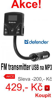 Bezdrátový LCD FM transmitter 